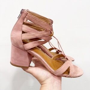 Corso Como Lynne Sandal in Old Rose Leather Pink Size 7M